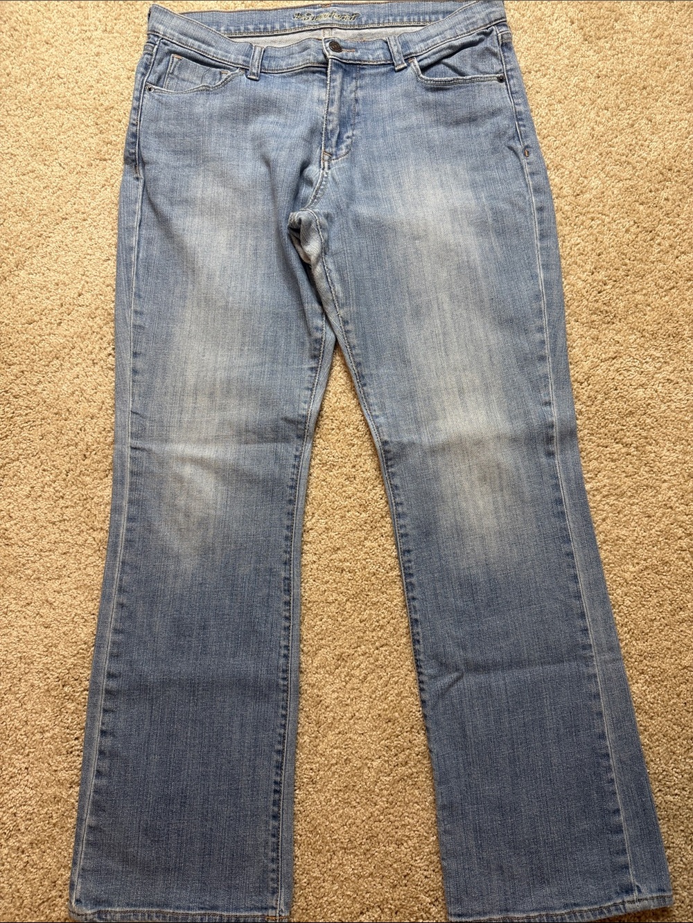 Old Navy Light Blue Boot Cut Jeans for Women